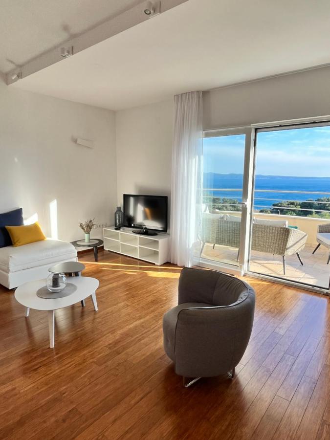 Sky - Beautiful Rooftop Apartment With Shared Pool Split Exterior photo